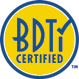 BDTI Certified logo