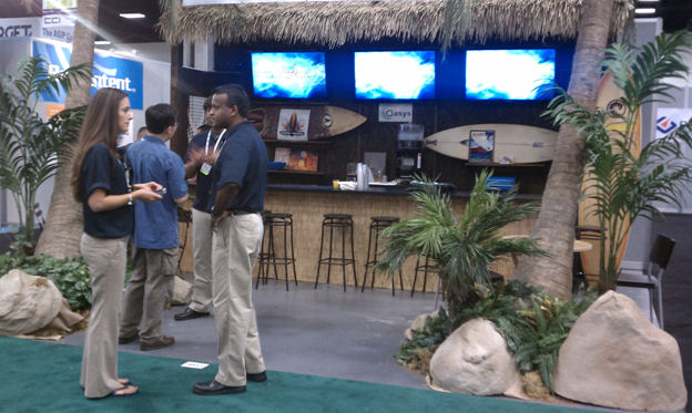 Figure 1.  Oasys booth at DAC 2011